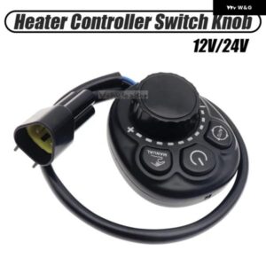 12V / 24V パーキングヒーター コントローラ ースイッチノブ トラック エアディーゼルヒーターリモート コントロールペア リングタイミングスターター - Wire　Harnes