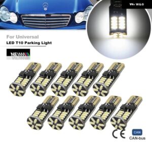 10個 T10 LED CANBUS T10 22 LED 4014 SMD LED OBC 194 168 W5W T10 CANBUS 非極性 LED ウェッジ バルブ カー スタイリング