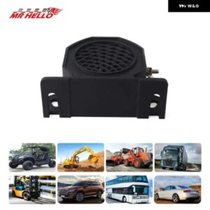 12-48V サウンドハザードアラーム 107DB リバースホーン IPX6 防水 バックアップ トラック アラーム 車両後退リマインダー - 12-48v