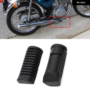 オートバイ バイク フットペダルゴムカバー シューゴム フットペグ ゴム ホンダ CB350 CB450 CB750 CT90 CL77 フットレスト フットペグ ゴム