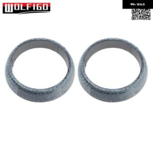 1/2PCS ダウン パイプ キャットバックドーナツ排気ガスケット 44022AA123 スバル フォレスター レガシー インプレッサ STI アウトバック BRZ XV 44022AA121