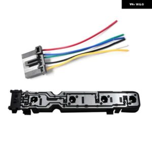 1/2個 リアライトランプ バルブ ホルダー ソケット + 配線 ハーネス フォード トランジット MK7 2006-2014 1681537 6C1113N004AB - Rear　Holder