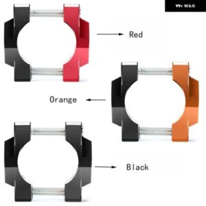 ホンダ MSX125 オートバイ バイク ハンドルバー ライザー アクセサリー バー マウント クランプ アダプター 32MM 42MM 54MM 汎用 スポットライト ブラケット - Black　32mm