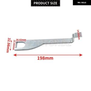 10/20CM VW T4/T5/T6 テールゲート バーンドア スタンド オフ ホルダー フレッシュ エアベント ロック 延長 フック カーアクセサリー - 20cm　Long　Style　BK