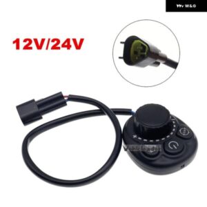 12V/24V パーキングヒーター コントローラ ーノブスイッチ トラック トラック エアディーゼルヒーターサプライパーツ