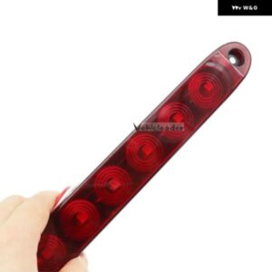 12V 15インチ 11 LED ライトバー 密閉型 ストップターン テール ブレーキライト サードサード ブレーキライト トラック トレーラーマーカーIDバー 防水 - 2pcs　Yellow