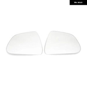 1PCS 車用広角ミラー 耐熱 防水 防眩 大型ビジョン バックミラー ガラス テスラ モデル3 車用アセスメント - 1pc　Left