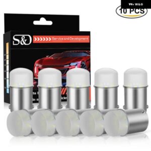 10個 1156 BA15S P21W LED 電球 1157 BAY15D P21/5W LEDライト R5W R10W 車用 フォグランプ DRL ウィンカーランプ 12V ホワイト レッド イエロー - Red, 1156　BA15S　P21W
