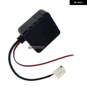 1X/2X 車用 BLUETOOTH 5.0 モジュール AUX ケーブル アダプター 12V オーディオ ラジオ ステレオ AUX-IN BMW E60-E66 E70 E82 E87 E90 E92 - 2PCS