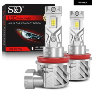 25000LM H8 H11 LED ヘッドライト CANBUS 9005 HB3 9006 HB4 CSP LED ヘッドランプ バルブ 120W ターボ オートランプ 6000K 12V - HB4