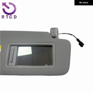 1/2PCS グレー インテリア サンシェード メイクアップミラー VW ゴルフ 7 7.5 パサート B8 CC ジェッタ MK7 A7 シュコダ オクタビア 3 5G0857551 5G0857552 - copilot