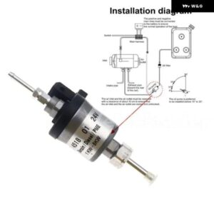 12V 24V 燃料計量 ポンプ 1-3KW 1-4KW 1-5KW EBERSPACHER AIRTRONIC D2 D4 ディーゼル パーキング ヒーター 22ML 燃料供給 システム - 24v　1-5kw