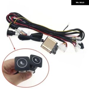 12V 汎用 2座席4 パッド 3レベルスイッチカーボン車 トラック 加熱ヒーターシート パッド 冬用ウォーマーシートカバー - Carbon　Fiber　Kit