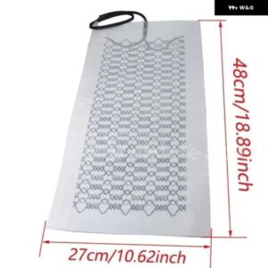 12V 汎用 2座席4 パッド 3レベルスイッチカーボン車 トラック 加熱ヒーターシート パッド 冬用ウォーマーシートカバー - 4x　Carbon　Fibe　pads
