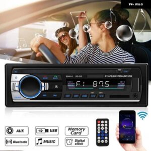 12/24V 60W 車用 MP3 プレーヤー ステレオ BLUETOOTH オーディオ ラジオ 車 トラック USB BLUETOOTH ハンズフリー通話 車用 USB カード挿入 MP3 ラジオ