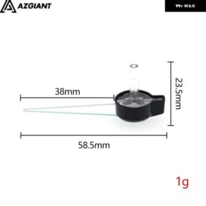 自動車 オートバイ バイク 計器 スピード メーター スピード メーター ニードル ポインター ブルー 汎用 0.98MM穴 20MM 32 46MM - 2pcs　20　2pcs　46mm