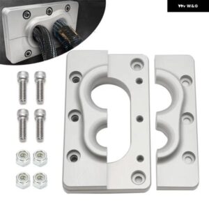 ビレット アルミ CNC ファイアウォール パススルー ブラケット HOLLEY TERMINATOR X MAX