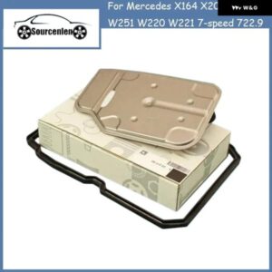 トランス ミッション フィルター +ガスケット メルセデス X164 X204 W164 W251 W220 W221 7速 722.9 OEM A89 2222772000 2202710380