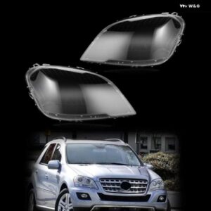 メルセデス ベンツ ML クラス 2008-2011 2009 2010 M クラス ML 350 W164 車用 ヘッドライト レンズ カバー シェル 450ML 500MLペア
