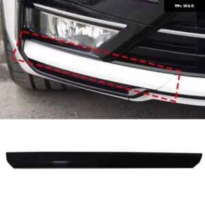 フォルクスワーゲン VW ティグアン Rライン フロント バンパー ロアモールディング トリム 塗装なし カーアクセサリー 2017 2018 2019