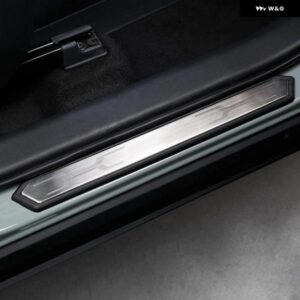 トヨタ RAV4 XA50 2019 - 24 ハイブリッド カードアシルプレート プロテクター カバー ウェルカムペダルアクセサリー - 4PCS