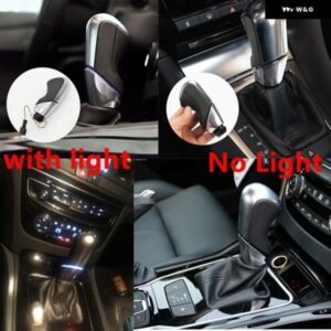 車用オートマチック ギア シフト ノブ レバー シフター ハンドボール プジョー 508 2011 - 16 - 1pcs　NO　Light