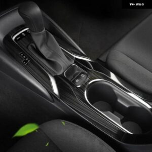 トヨタ カローラ E210 2019 - 24 ハイブリッド ステンレス カー ギア シフト パネル カバー トリム アクセサリー - A　Silver
