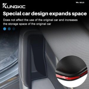 マツダ CX-60 2022-2025 CX-70 CX-80 CX-90 2024-2025 車 ドアハンドル 収納 ボックス トレイ 隠し オーガナイザー コンテナアクセサリー - CX-90　24-25
