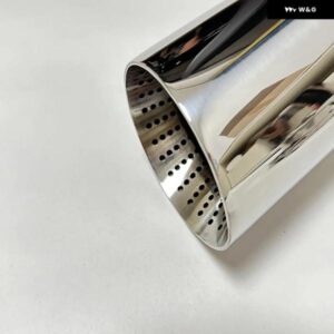 1個CARSアタッチメントマフラー ステンレス 鋼304テールスロートホーン アウトレット穴 大径89MM 101MM 114MMサイズ - 63mm-89mm