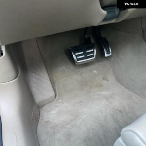 アウディ A4 B8 A6 A7 A8 S4 RS4 A5 S5 RS5 8T Q5 SQ5 8R ステンレス フットレスト ペダル ガスブレーキ ペダル 滑り止め パッド カバー AT M - AT