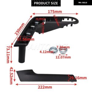 車内 ドアハンドル 保持カバー 付き フロント左 右 VW POLO 6N 6N2 6N0867179E 6N0867180E 6N0867197B 6N0867198B - Front　Right