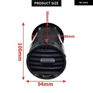 VW キャディ 2004-2015 フロント ダッシュボード エアコン 吹き出し口 A/C 通気口 2K0819703B 3VEX7039AA - 2PCS