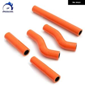 2005-2006 KTM 250SXF 250 SXF 250 SX-F オートバイ 用シリコン ラジエーター クーラント チューブ パイプ ホースキット - Orange