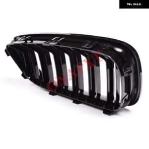 BMW 5シリーズ F11 F10 F18 2010-2016 520I 523 525I 530I フロントキドニー グリル レーシング グリル グロスブラック キドニー グリル デュアル - Carbon　fiber　pattern