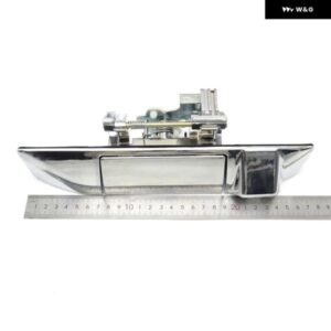 ピックアップ クローム リア トランク テールゲート ロック ドアハンドル バックラッチ リリース ベゼル SAIC MAXUS T60 T70 T90 2017-2020 - 1PC　Chrome　1　Hole