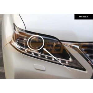 レクサス RX 350 450H 270 RX350 RX450H RX270 2013 2014 2015 超高輝度デイライト LEDエンジェルアイキット ハローリング - White　Amber