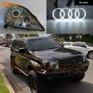 レクサス GX 470 GX470 J120 2003 - 09 超高輝度 CCFL エンジェルアイ ハローリングキット カーアクセサリー