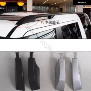ランドローバー ディスカバリー3 ディスカバリー4 ルーフラックカバー シルバー ルーフバー ルーフレールエンドシェル 交換用 ラゲッジパックガード