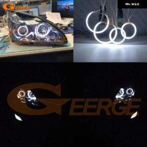 レクサス RX 300 330 350 400H 2004 - 08 超高輝度 CCFL エンジェルアイキット ハローリング カーアクセサリー