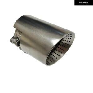 1個排気ノズルマット ステンレス 長さ120MM大径101MM114MMオープンカーマフラー システム AK車マフラー インテリア - 60mm-89mm