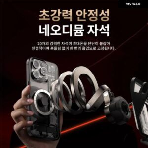 テスラ モデル3 Y ハイランド ジュニパー 2021-2025 マグネット式車載電話 ホルダー 車載マグネット式電話 ホルダー ムーンリング メタルカー マウント - Model　3　Y