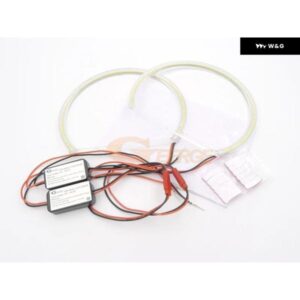 シボレー シボレー カマロ 2009 - 13 超高輝度 COB LED エンジェルアイキット ハローリング デイライト - Cold　white