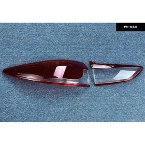 マツダ 6 アテンザ 2014 2015 2016 車用 リア テールライト レンズ シェル テールランプカバー ブレーキライト マスク - 4pcs　pair　light