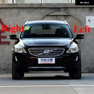 外側フロントドアウィング バックミラー ヒーター付きガラスレンズ バックプレート付き VOLVO XC60 2009-2017 - 1pcs　Left　side