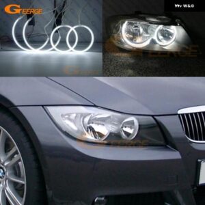 超高輝度CCFLエンジェルアイハローリングキット デイライトカー スタイリング BMW 3シリーズE90 E91 2005 2006 2007 2008 LCI以前 - pre　LCI　Xenon