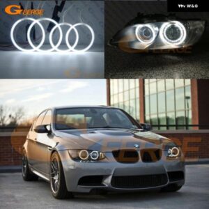 BMW 3シリーズ E90 E91 E92 E93 M3 2007 - 2013 キセノン ヘッドライト 超高輝度CCFLエンジェルアイキット ハローリング - E90　E91　Pre　LCI