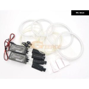 BMW 3シリーズ E90 E91 E92 E93 M3 2007 - 2013 キセノン ヘッドライト 超高輝度CCFLエンジェルアイキット ハローリング - E90　E91　LCI