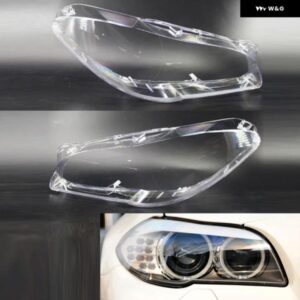 車用フロント ヘッドライト レンズ カバー BMW 5シリーズ F10 F18 528I 530I 535I 2010-2017 シェル ヘッドランプ ランプシェード クリア