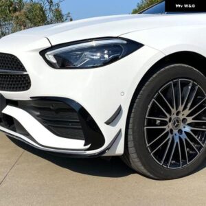メルセデス ベンツ C クラス W206 2022+ カーアクセサリー フロント バンパー リップ グリル スプリッター スポイラー カナード フォグランプ カバー トリム - Color　Name