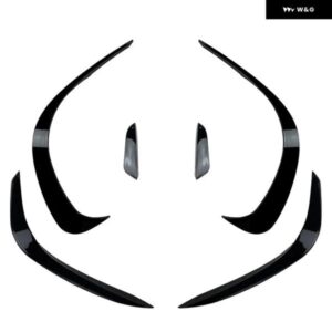 メルセデス ベンツ C クラス W206 2022+ カーアクセサリー フロント バンパー リップ グリル スプリッター スポイラー カナード フォグランプ カバー トリム - Color　Name